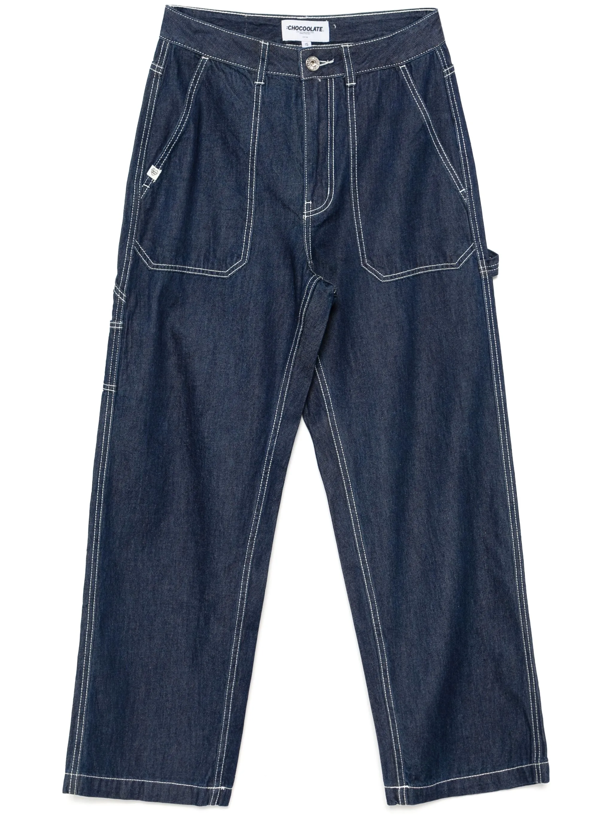 Широкие джинсы Chocoolate, синий
Широкие джинсы Chocoolate, синий