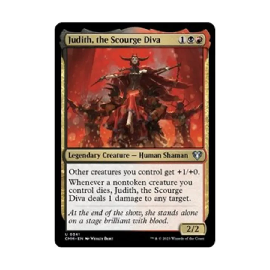 CCG Джудит, Дива Плети (U), MTG - Commander Masters
CCG Джудит, Дива Плети (U), MTG - Commander Masters