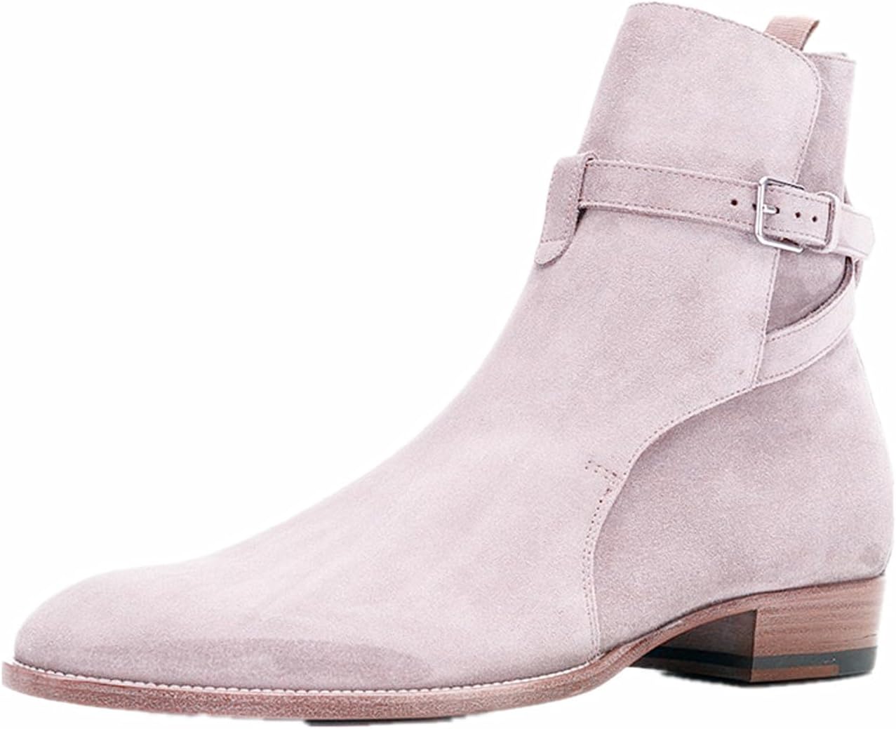 Мужские замшевые ботинки Santimon Jodhpur с пряжкой, модные роскошные ботинки до щиколотки Chelsea для повседневной и официальной носки с мягкой стелькой и противоскользящей подошвой, серый
Мужские замшевые ботинки Santimon Jodhpur с пряжкой, модные роскошные ботинки до щиколотки Chelsea для повседневной и официальной носки с мягкой стелькой и противоскользящей подошвой, серый