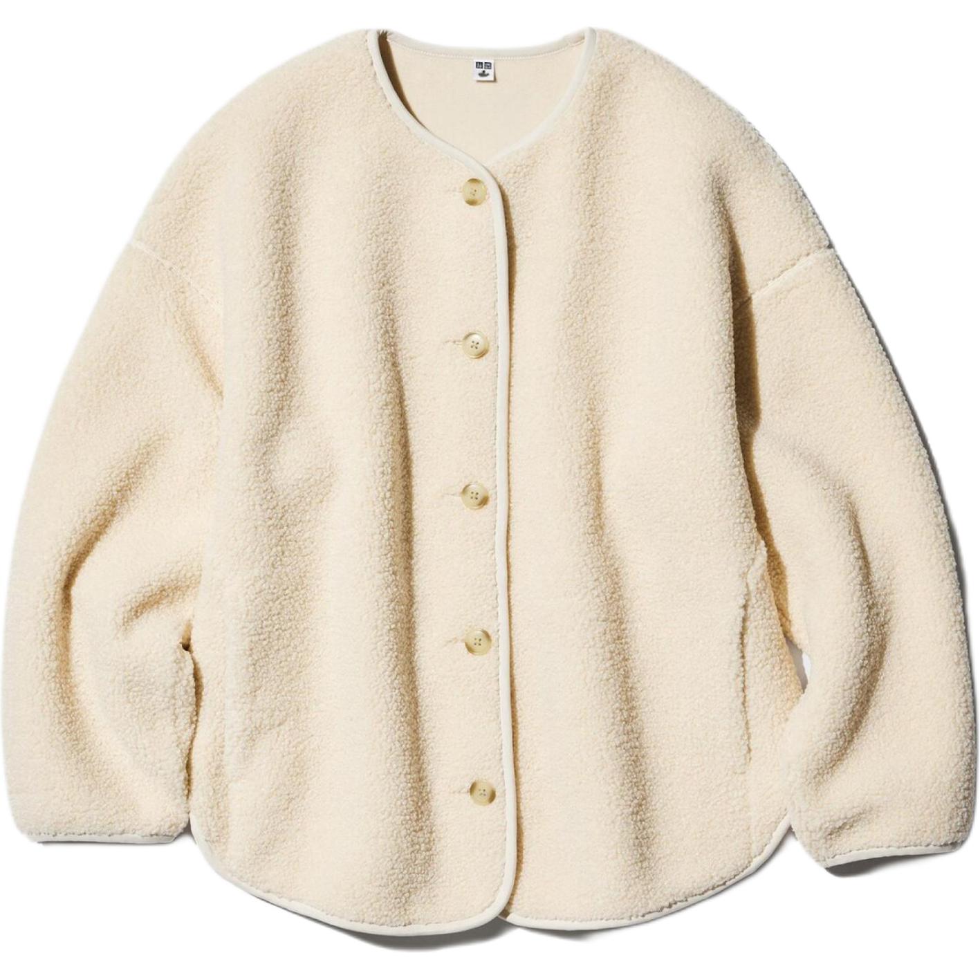 Uniqlo Бархатистое пальто женское, цвет слоновой кости
Uniqlo Бархатистое пальто женское, цвет слоновой кости