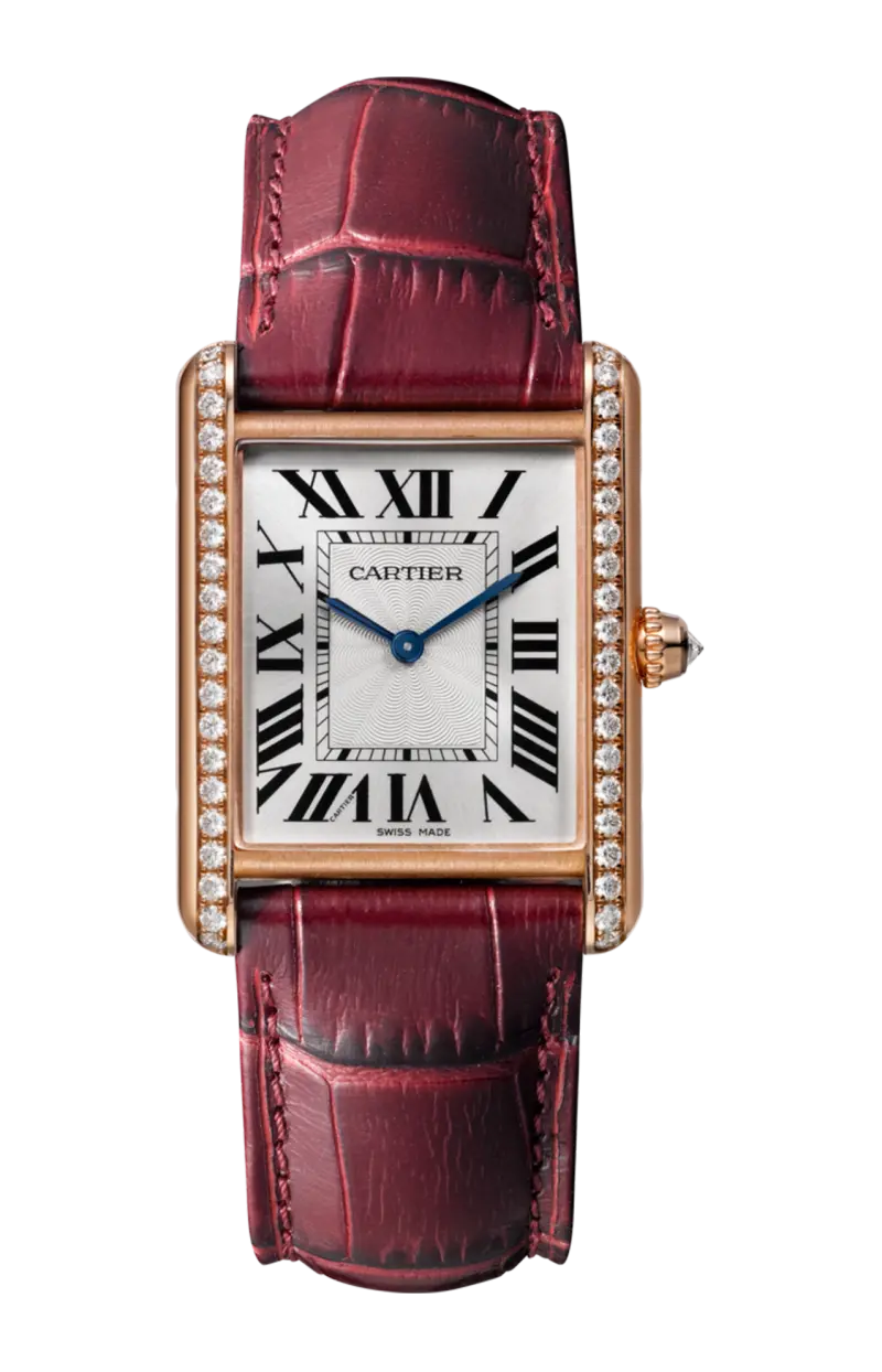 Часы tank louis cartier, большая модель, розовое золото, кожа, бриллианты - wjta0014 CARTIER
Часы tank louis cartier, большая модель, розовое золото, кожа, бриллианты - wjta0014 CARTIER