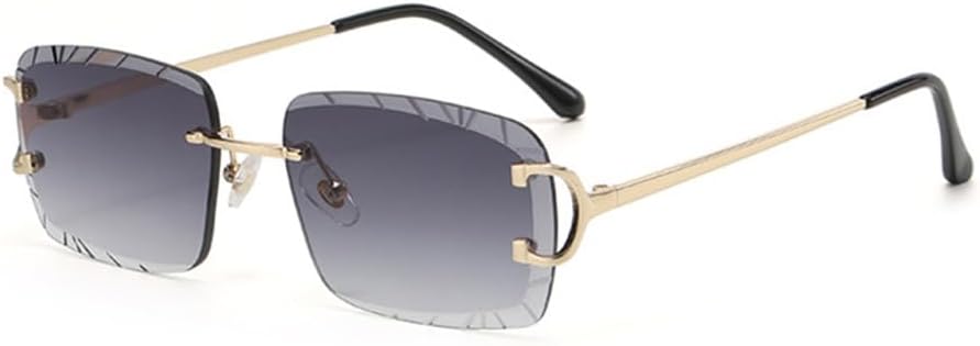 Мужские солнцезащитные очки без оправы с градиентным переходом цвета, панк-стиль, винтажные очки в маленькой оправе, без оправы, защита от ультрафиолета UV400 LANGSER, C02 Gold Grey
Мужские солнцезащитные очки без оправы с градиентным переходом цвета, панк-стиль, винтажные очки в маленькой оправе, без оправы, защита от ультрафиолета UV400 LANGSER, C02 Gold Grey