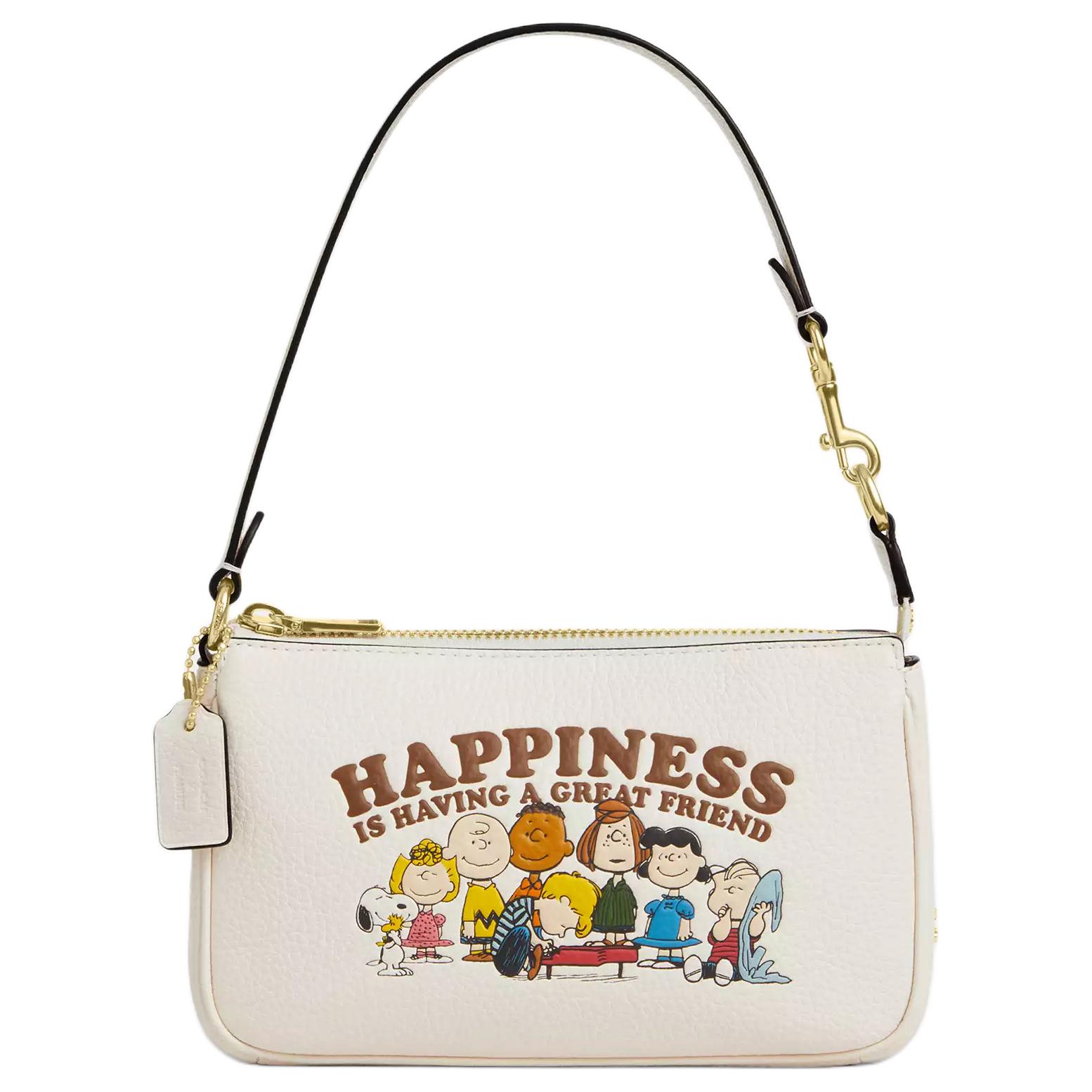 COACH Сумка-конверт PEANUTS Snoopy, Collaboration Nolita из личи зерненой кожи маленькая женская white
COACH Сумка-конверт PEANUTS Snoopy, Collaboration Nolita из личи зерненой кожи маленькая женская white