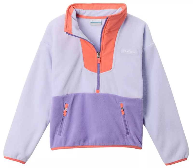 Детский флисовый пуловер с молнией 1/2 от Columbia Sequoia Grove, цвет Snowdrift/Hot Coral
Детский флисовый пуловер с молнией 1/2 от Columbia Sequoia Grove, цвет Snowdrift/Hot Coral