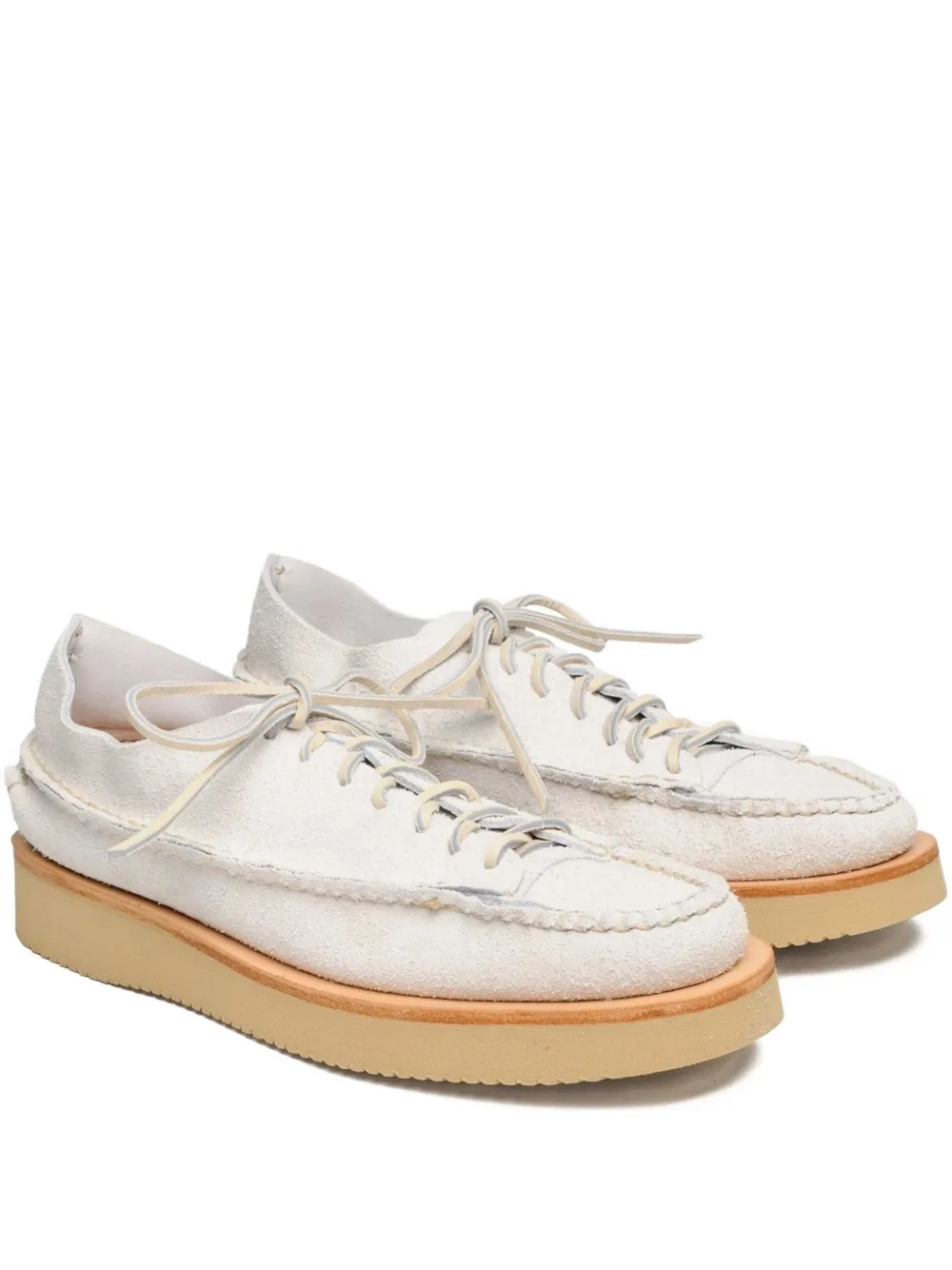 Замшевые туфли на шнуровке Yuketen, белый
Замшевые туфли на шнуровке Yuketen, белый