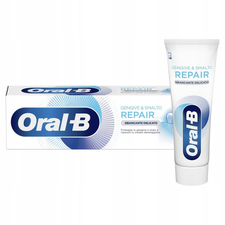 ORAL-B Professional Gum&Enamel REPAIR Мягкая отбеливающая зубная паста 75 мл
ORAL-B Professional Gum&Enamel REPAIR Мягкая отбеливающая зубная паста 75 мл