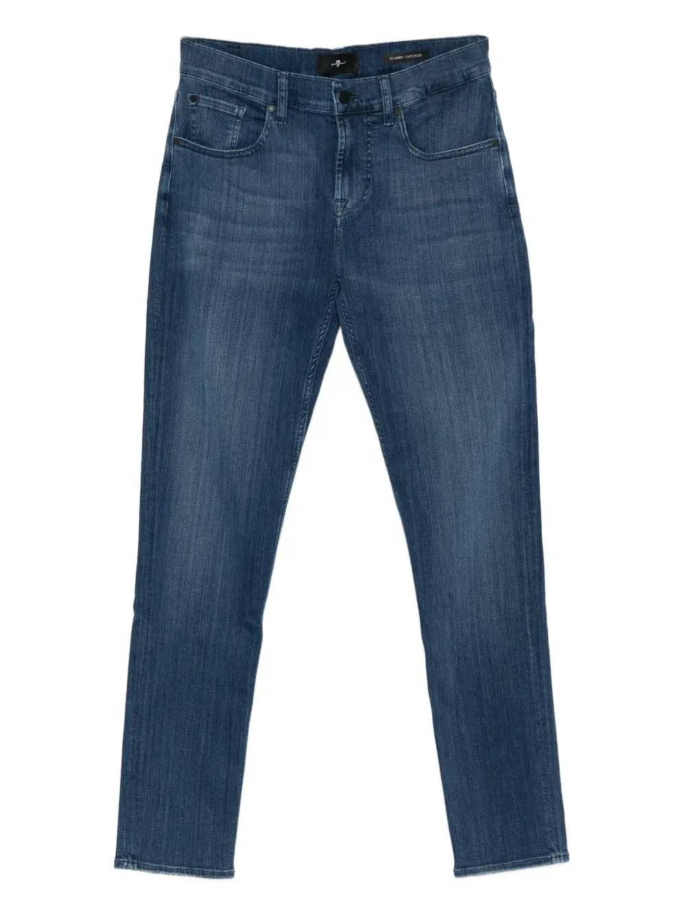 Джинсы из смесового хлопка 7 For All Mankind, синий
Джинсы из смесового хлопка 7 For All Mankind, синий