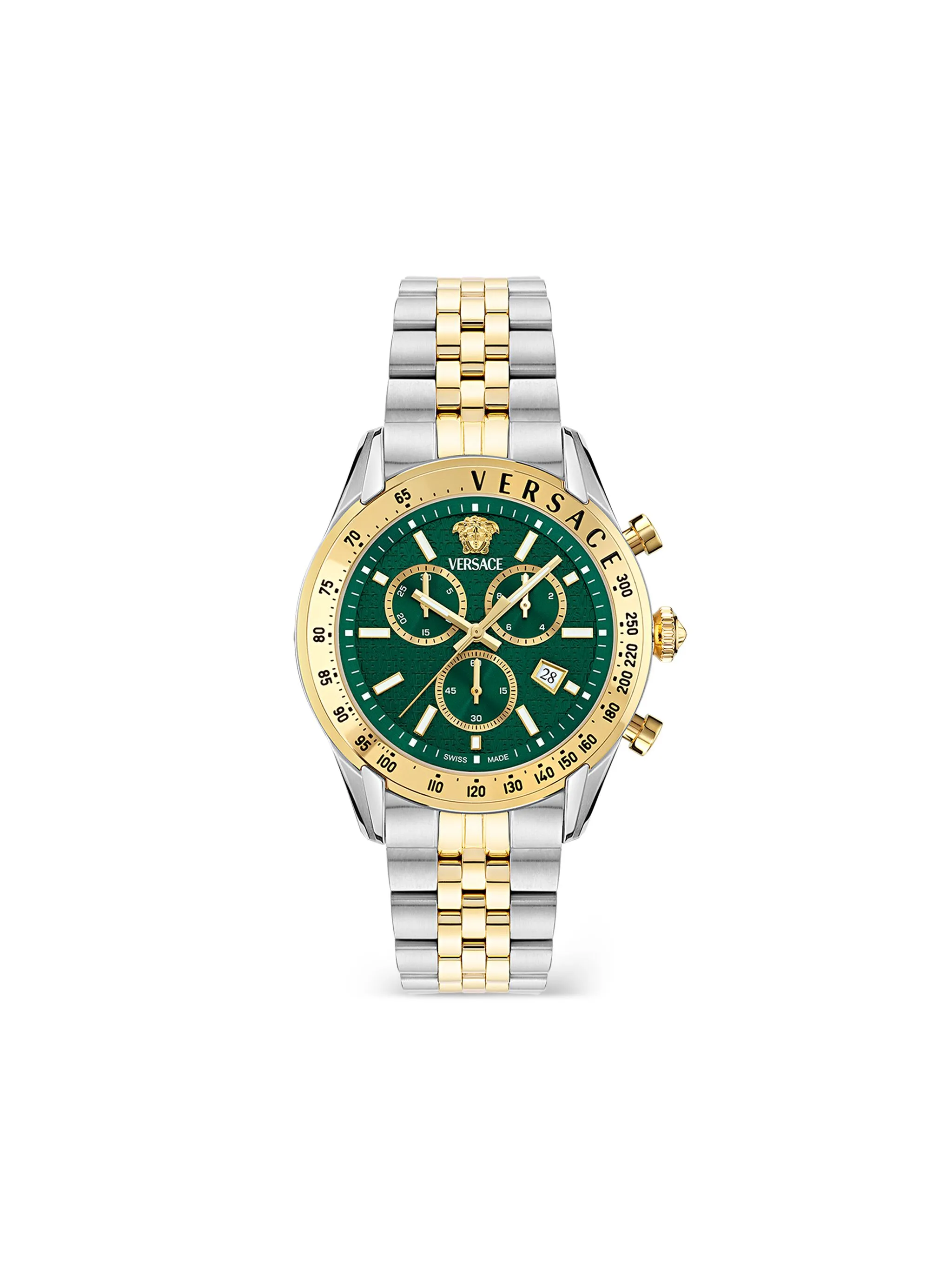 Наручные часы Chrono Master 44 мм Versace, зеленый
Наручные часы Chrono Master 44 мм Versace, зеленый