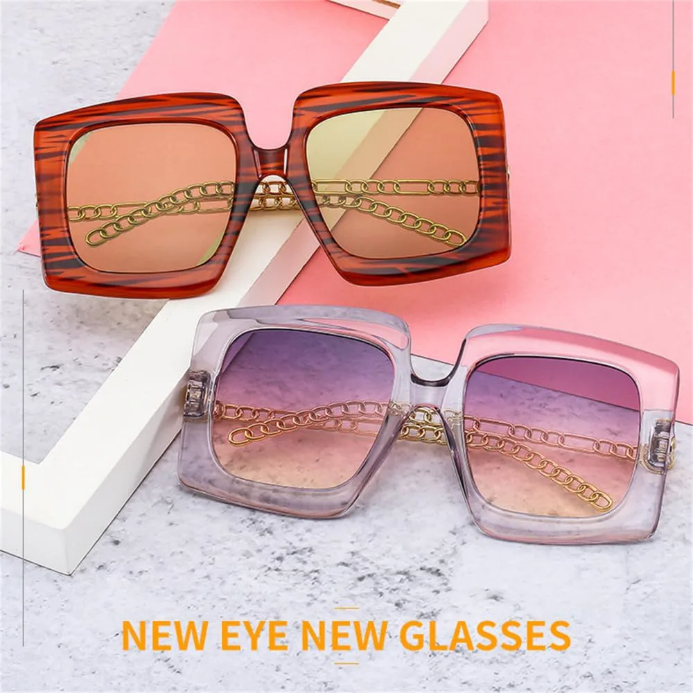 Винтажные солнцезащитные очки для женщин, большие солнцезащитные очки в крупной оправе, градиентные очки, защита от УФ-излучения UV400 HDUBFY, C2 Green Yellow
Винтажные солнцезащитные очки для женщин, большие солнцезащитные очки в крупной оправе, градиентные очки, защита от УФ-излучения UV400 HDUBFY, C2 Green Yellow