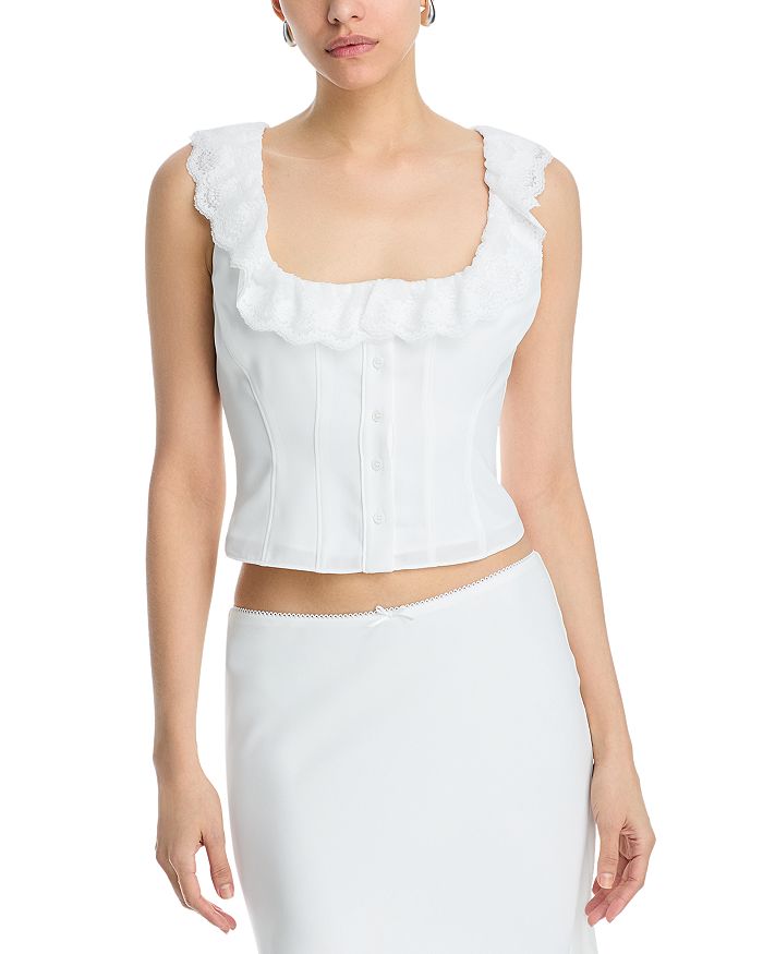 Палома Топ Danielle Guizio, белый
Палома Топ Danielle Guizio, белый