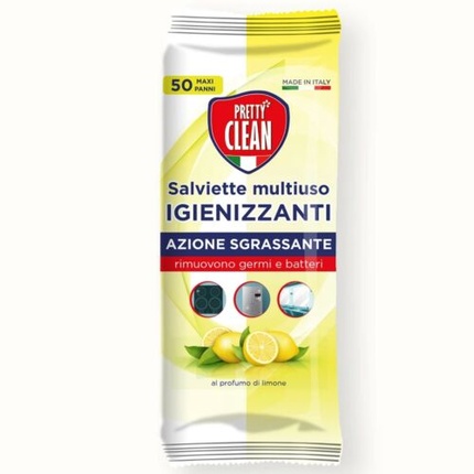 Salviette Igienizzanti Multiuso 50pz - Лимоне Pretty Clean
Salviette Igienizzanti Multiuso 50pz - Лимоне Pretty Clean