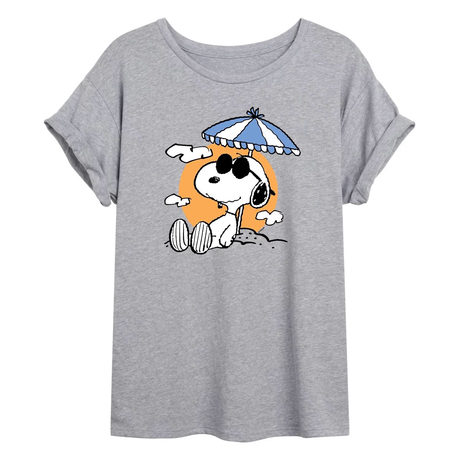 Негабаритная футболка с рисунком Juniors' Peanuts Beach Day Licensed Character
Негабаритная футболка с рисунком Juniors' Peanuts Beach Day Licensed Character