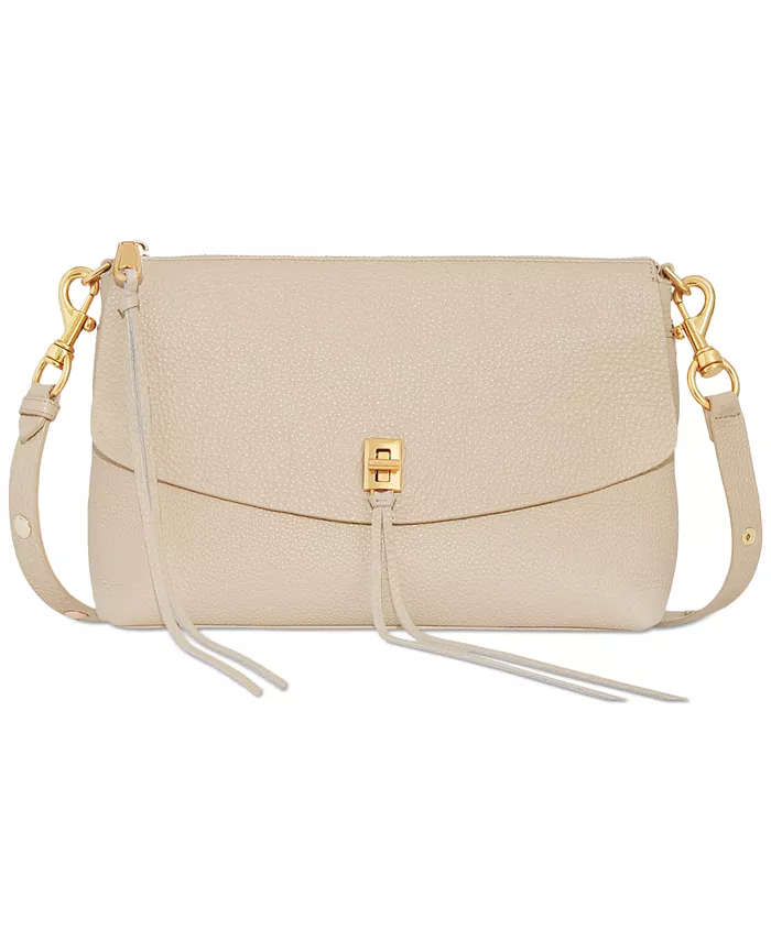 Дарен Маленькая кожаная сумка через плечо с верхней молнией Rebecca Minkoff, коричневый/бежевый
Дарен Маленькая кожаная сумка через плечо с верхней молнией Rebecca Minkoff, коричневый/бежевый