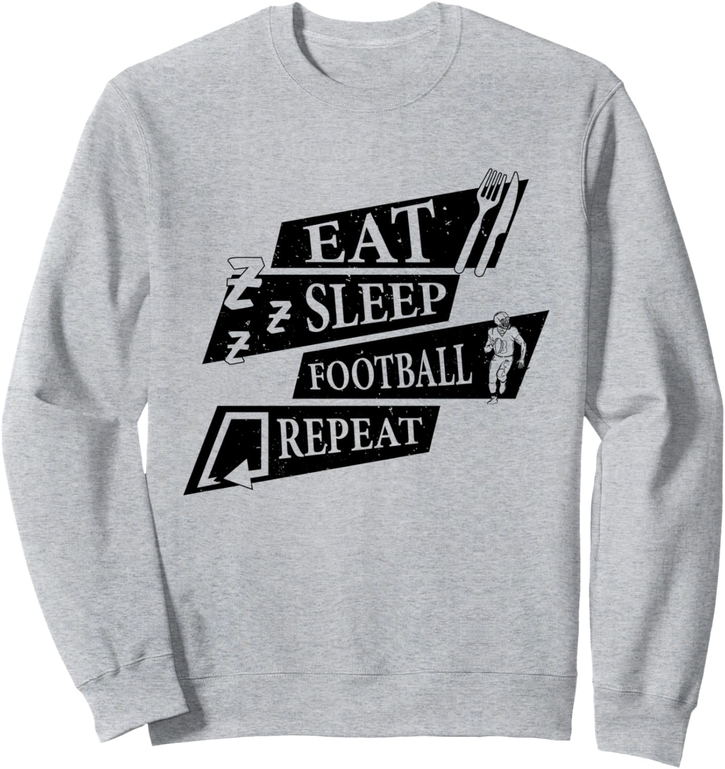 Американский футбол - Толстовка Ешь, спи, играй в футбол, повторяй American Football Player Football Season, серый
Американский футбол - Толстовка Ешь, спи, играй в футбол, повторяй American Football Player Football Season, серый