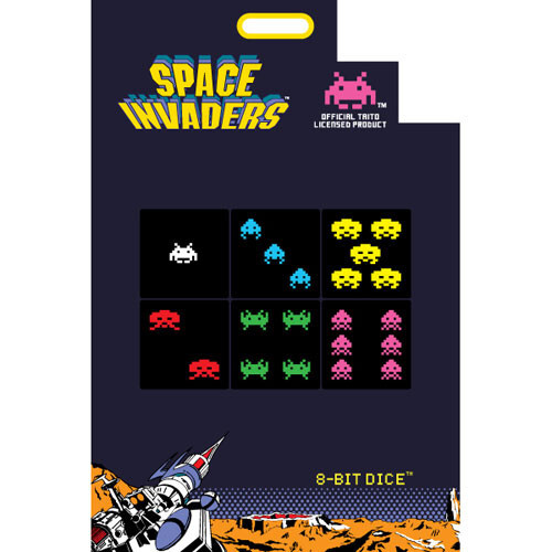 Аксессуары Turn One Gaming Supplies Turn One 8-Bit Dice: Space Invaders
Аксессуары Turn One Gaming Supplies Turn One 8-Bit Dice: Space Invaders