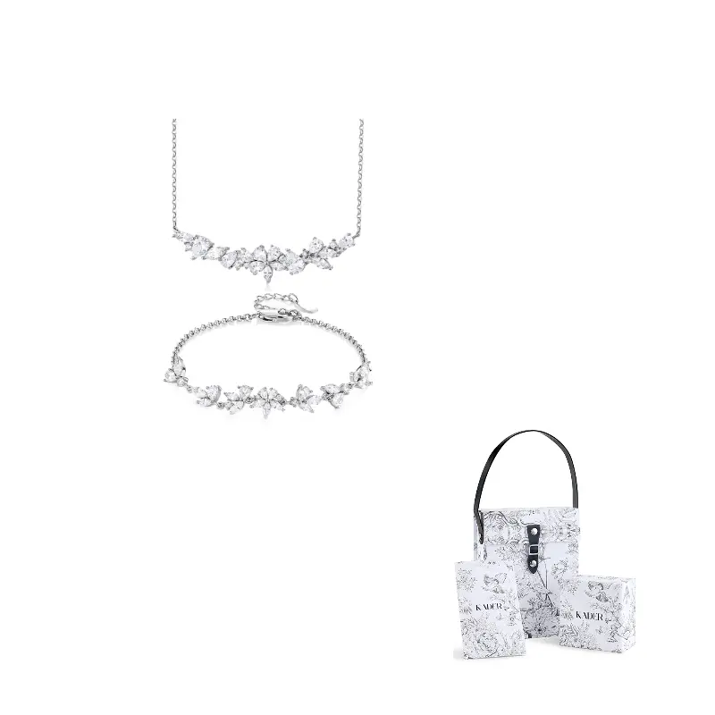 KADER Серебряный браслет S925 для женщин серебристо-белый, эксклюзивная подарочная упаковка Goddess Exclusive Festival Box
KADER Серебряный браслет S925 для женщин серебристо-белый, эксклюзивная подарочная упаковка Goddess Exclusive Festival Box