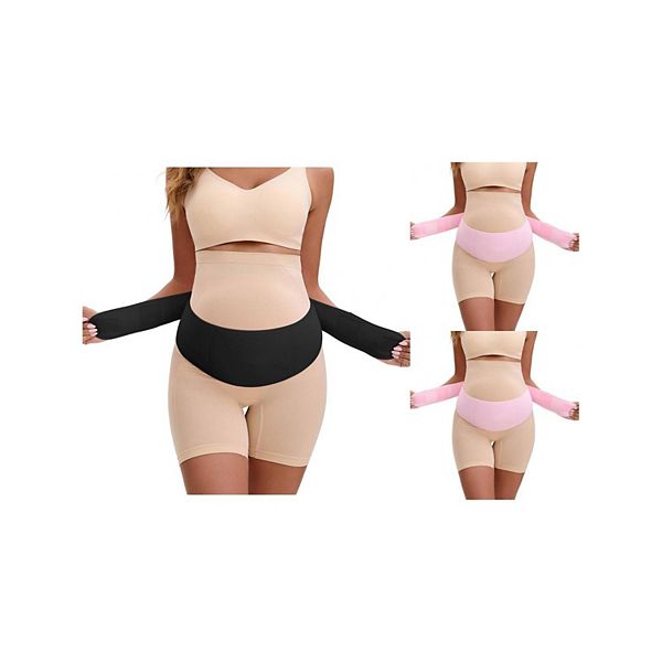 3 упаковки бандажей для беременных - мягкие дышащие поддерживающие пояса с регулируемой спинкой Inspire Chic, Pink Black
3 упаковки бандажей для беременных - мягкие дышащие поддерживающие пояса с регулируемой спинкой Inspire Chic, Pink Black