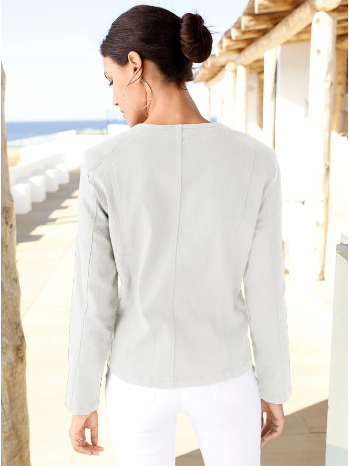 WITT WEIDEN Джинсовый пиджак кремового цвета
WITT WEIDEN Джинсовый пиджак кремового цвета