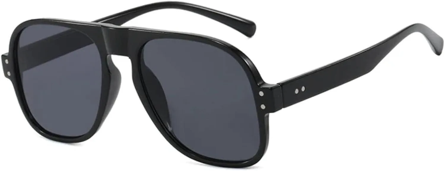 Солнцезащитные очки с защитой от УФ-излучения UV400 для женщин и мужчин | Яркие оттенки с заклепками | для занятий спортом на открытом воздухе DSVIGF, Black Grey
Солнцезащитные очки с защитой от УФ-излучения UV400 для женщин и мужчин | Яркие оттенки с заклепками | для занятий спортом на открытом воздухе DSVIGF, Black Grey