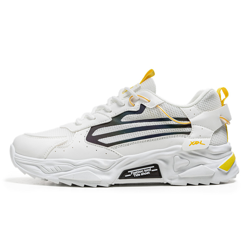 JANECO Скользоустойчивые износостойкие дышащие массивные низкие кроссовки мужские белые, цвет White
JANECO Скользоустойчивые износостойкие дышащие массивные низкие кроссовки мужские белые, цвет White