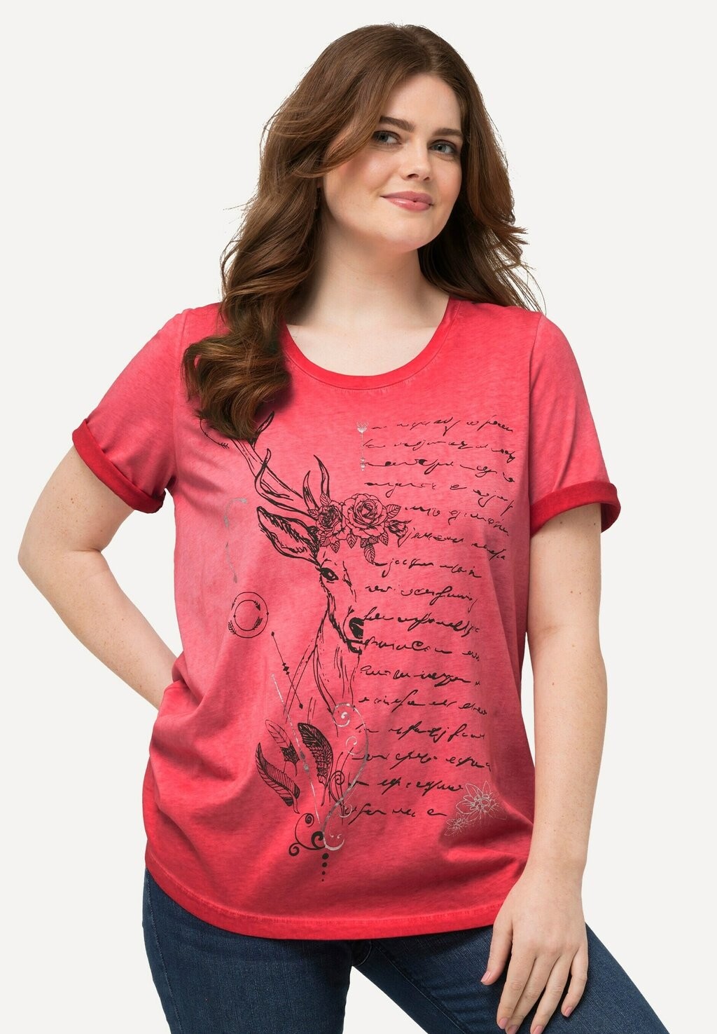 Футболка с принтом SCRIPT LETTERING Ulla Popken, красный
Футболка с принтом SCRIPT LETTERING Ulla Popken, красный