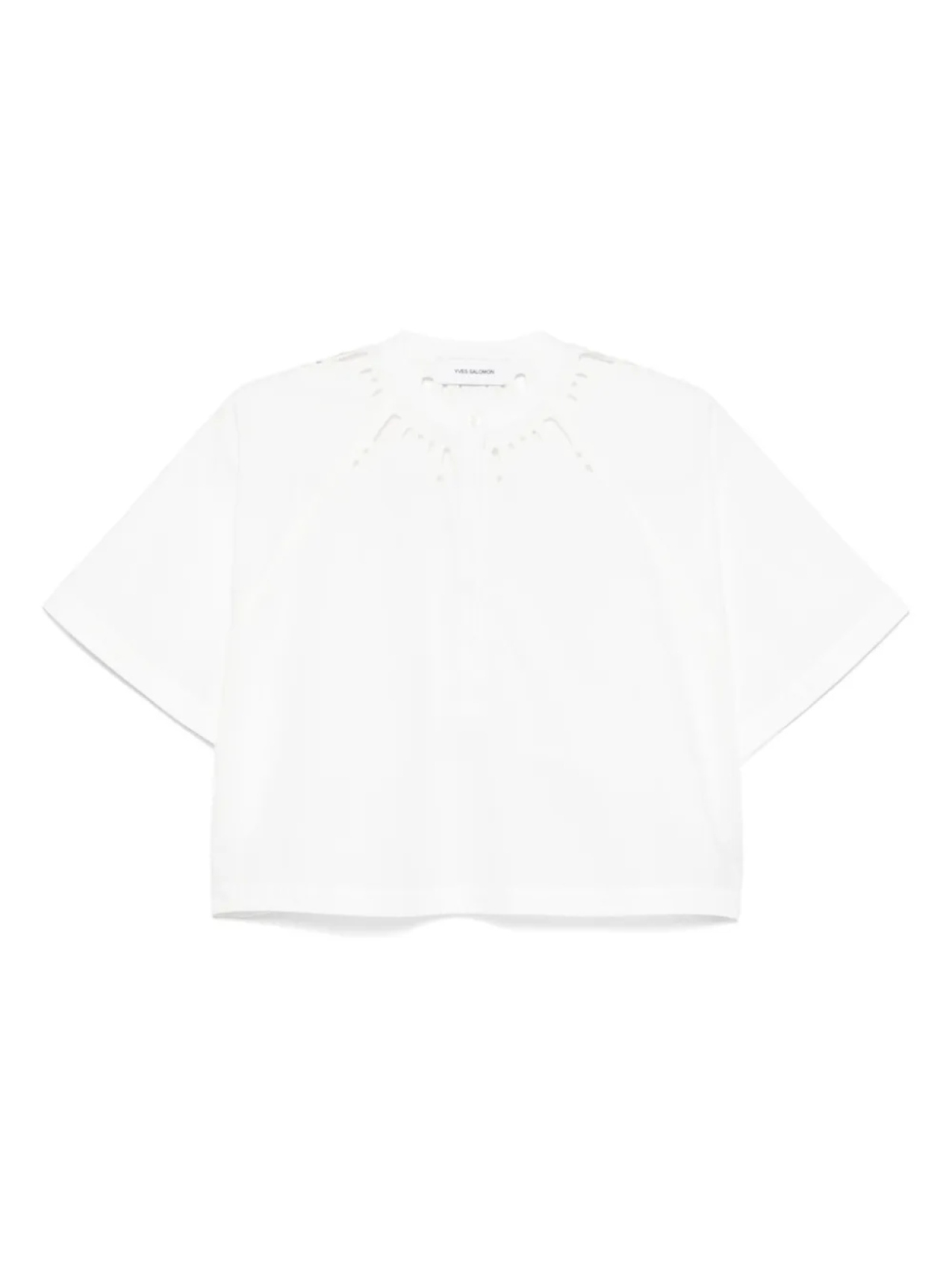 Блузка с ажурной отделкой Yves Salomon, белый
Блузка с ажурной отделкой Yves Salomon, белый