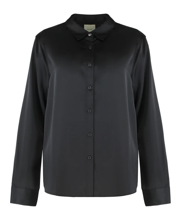 Шелковая рубашка Calvin Klein, черный
Шелковая рубашка Calvin Klein, черный
