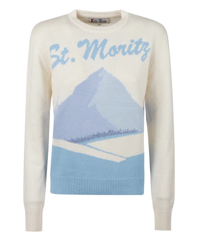 Свитер с круглым вырезом от St Moritz Mc2 Saint Barth, мультиколор
Свитер с круглым вырезом от St Moritz Mc2 Saint Barth, мультиколор