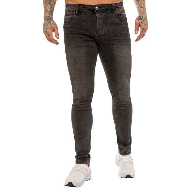 Мужские дизайнерские джинсы гиперстрейч Eto, серый
Мужские дизайнерские джинсы гиперстрейч Eto, серый