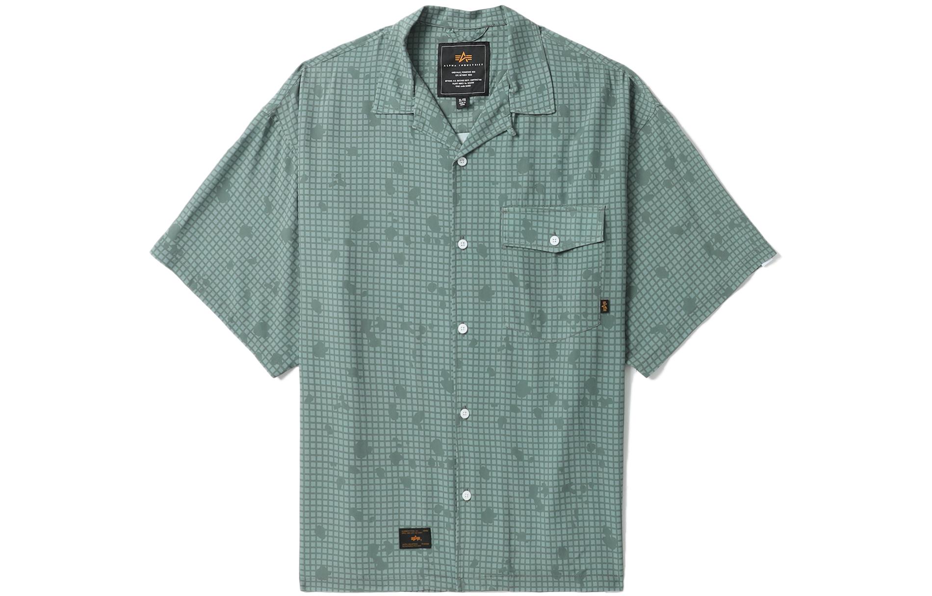 Рубашка унисекс Alpha Industries, камуфляж
Рубашка унисекс Alpha Industries, камуфляж