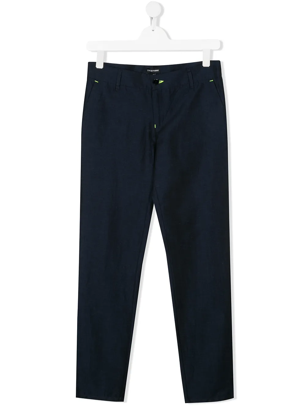 Брюки чинос кроя слим Emporio Armani Kids, синий
Брюки чинос кроя слим Emporio Armani Kids, синий