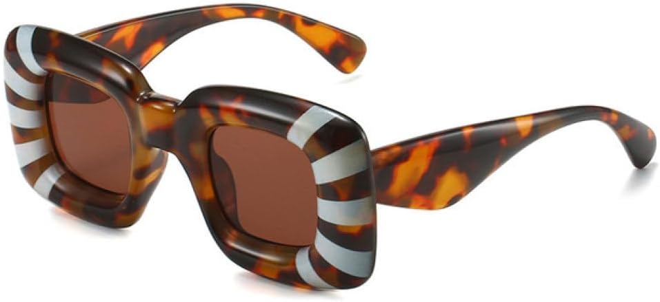 Солнцезащитные очки MUTYNE с металлическими шарнирами, в ретро-стиле, конфетных цветов, толстые квадратные, модные для женщин и мужчин, с защитой от УФ-излучения UV400, Leopard White Tea
Солнцезащитные очки MUTYNE с металлическими шарнирами, в ретро-стиле, конфетных цветов, толстые квадратные, модные для женщин и мужчин, с защитой от УФ-излучения UV400, Leopard White Tea