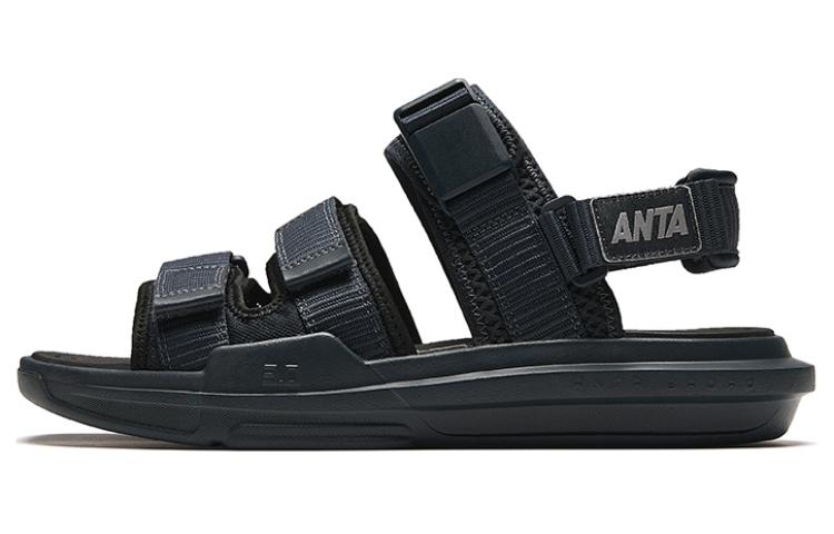 ANTA Босоножки пляжные мужские черные - серый краб/черный базовый, цвет Crab Gray/Basic Black
ANTA Босоножки пляжные мужские черные - серый краб/черный базовый, цвет Crab Gray/Basic Black