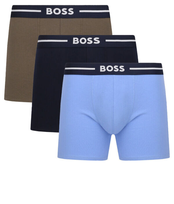 Боксеры Boss с логотипом, 3 штуки
Боксеры Boss с логотипом, 3 штуки