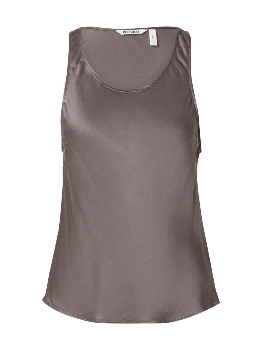 Топ WEEKDAY Rhine, Dark beige
Топ WEEKDAY Rhine, Dark beige