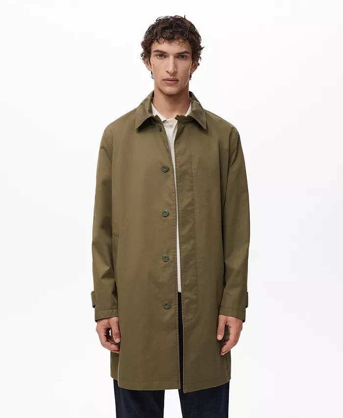 Мужское классическое водоотталкивающее тренч Mango, загар/бежевый
Мужское классическое водоотталкивающее тренч Mango, загар/бежевый