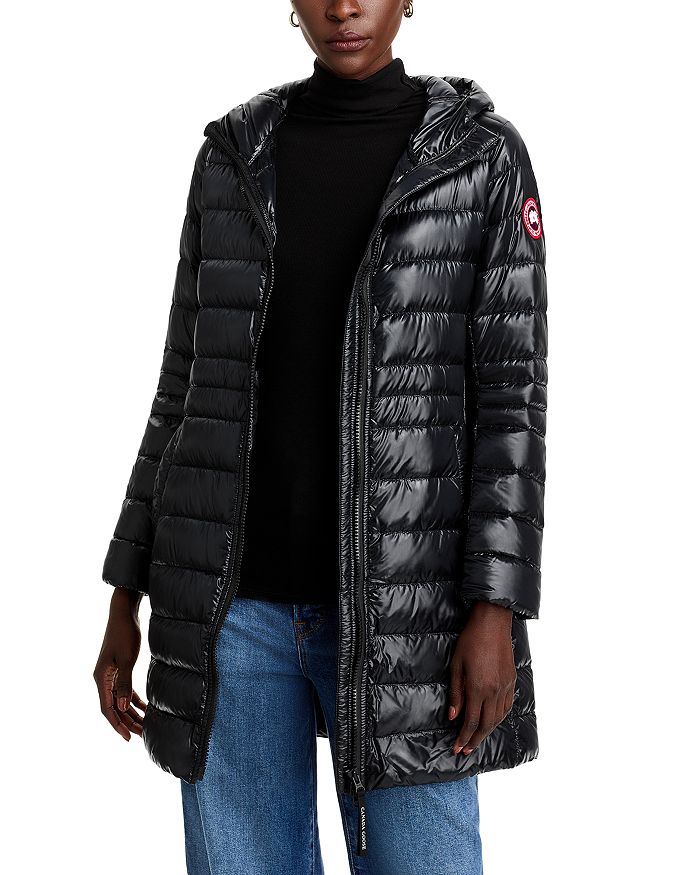 Пуховик Cypress Packable с капюшоном средней длины Canada Goose, черный
Пуховик Cypress Packable с капюшоном средней длины Canada Goose, черный
