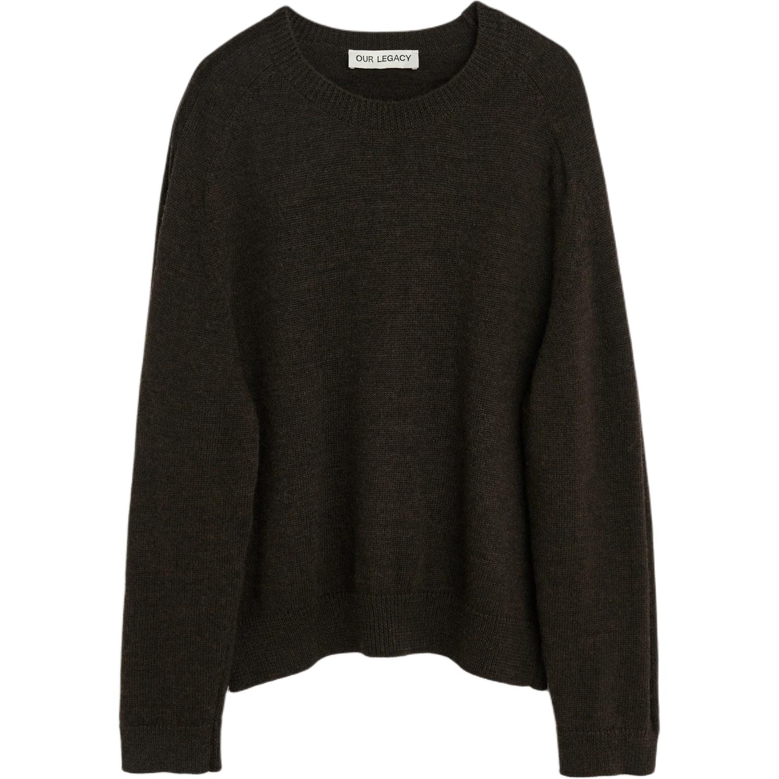 Настоящий круглый свитер OUR LEGACY, коричневый
Настоящий круглый свитер OUR LEGACY, коричневый