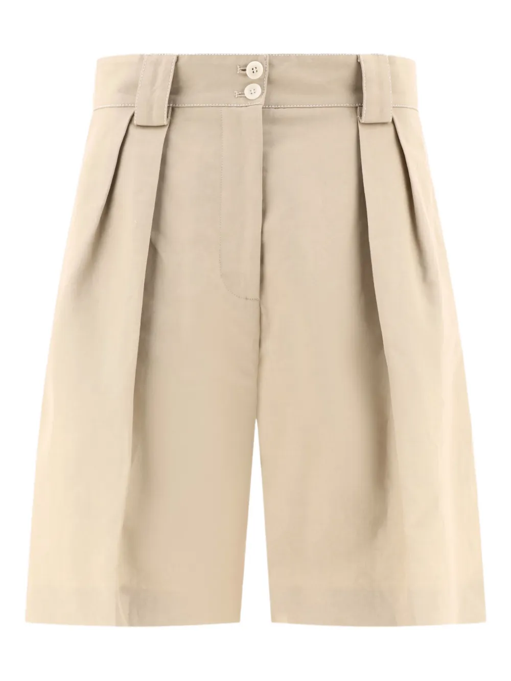 Плиссированные шорты из смеси хлопка и льна Ines De La Fressange, нейтральный
Плиссированные шорты из смеси хлопка и льна Ines De La Fressange, нейтральный