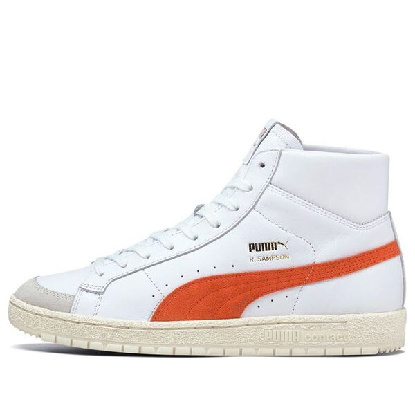 Кроссовки ralph sampson 70 mid og 'white tigerlily' Puma, белый 
Кроссовки ralph sampson 70 mid og 'white tigerlily' Puma, белый