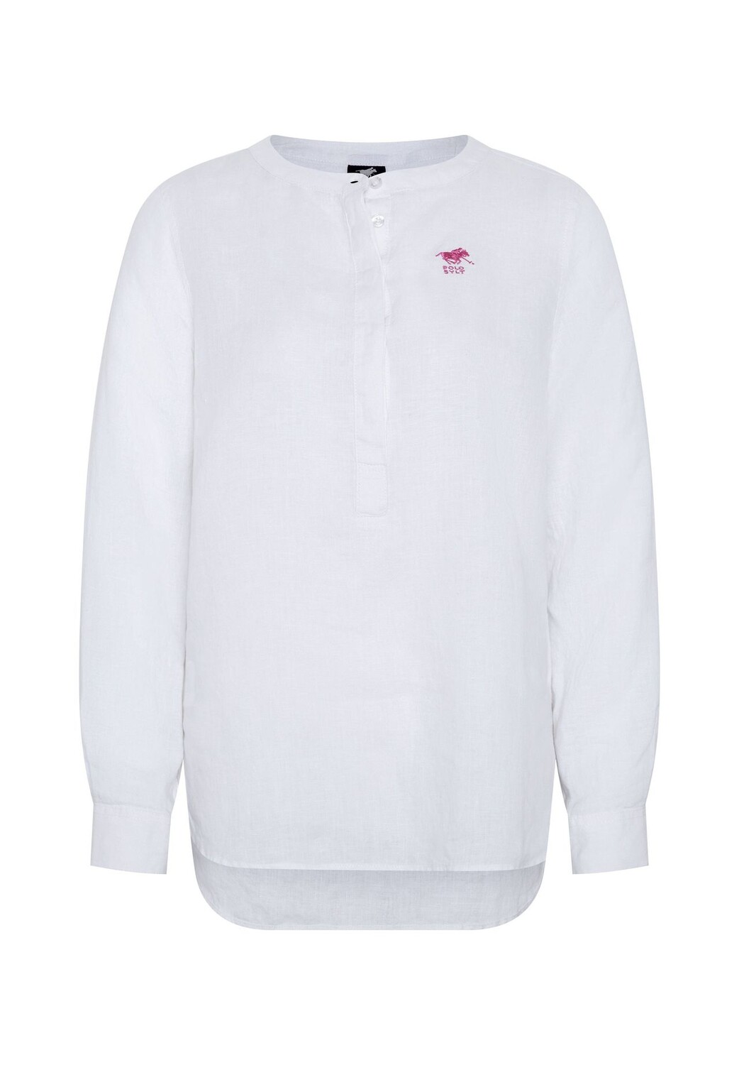 Блуза в стиле туники с вышивкой лейбла POLO SYLT, цвет Bright White
Блуза в стиле туники с вышивкой лейбла POLO SYLT, цвет Bright White