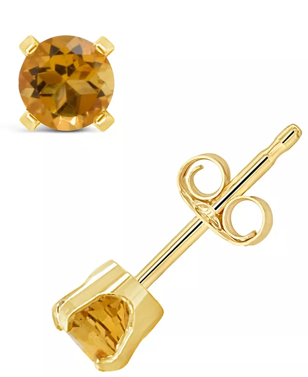 Серьги-Гвоздики с драгоценными камнями из 14-каратного желтого золота Macy'S, citrine
Серьги-Гвоздики с драгоценными камнями из 14-каратного желтого золота Macy'S, citrine