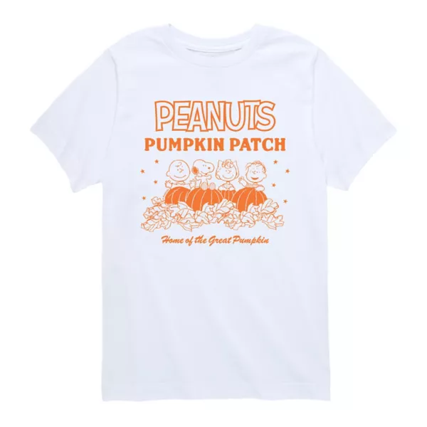 Футболка с рисунком тыквы "Арахис" для мальчиков 8-20 лет. Licensed Character, белый
Футболка с рисунком тыквы "Арахис" для мальчиков 8-20 лет. Licensed Character, белый
