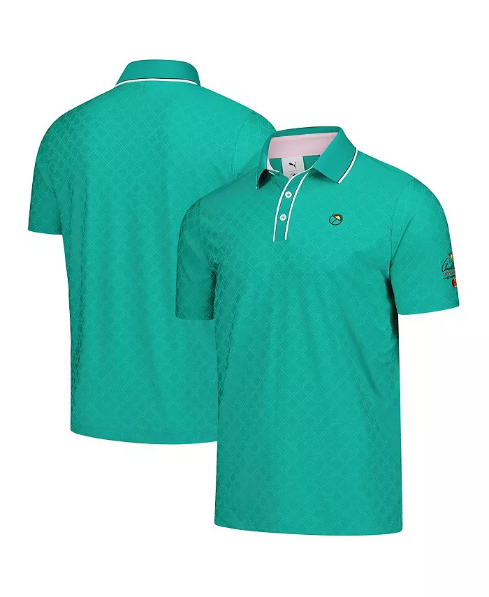 Мужская зеленая поло Arnold Palmer Invitational с жаккардовым наконечником Puma
Мужская зеленая поло Arnold Palmer Invitational с жаккардовым наконечником Puma