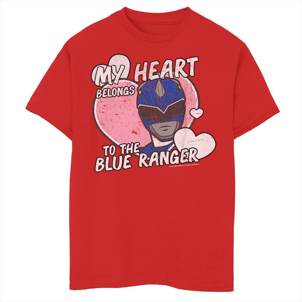 Футболка с рисунком «Могучие рейнджеры» для мальчиков 8–20 лет «Мое сердце принадлежит синему рейнджеру» Licensed Character, красный
Футболка с рисунком «Могучие рейнджеры» для мальчиков 8–20 лет «Мое сердце принадлежит синему рейнджеру» Licensed Character, красный
