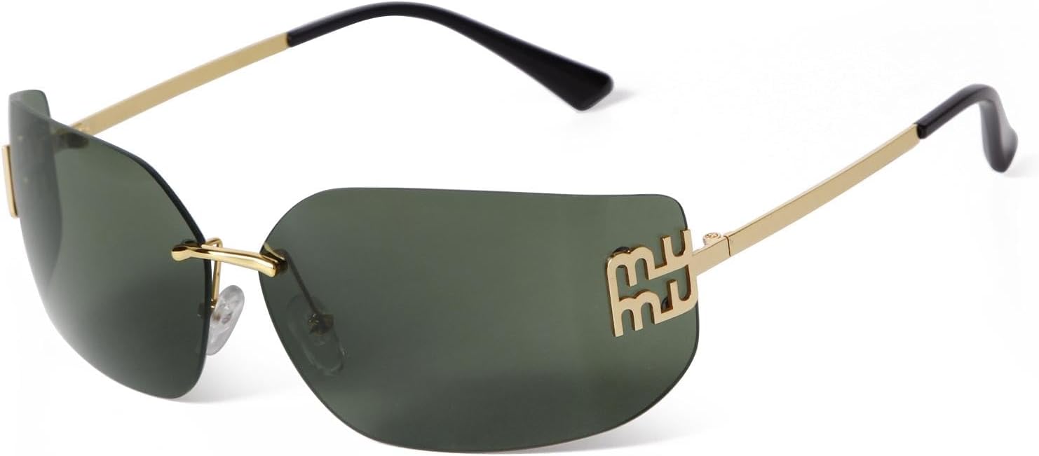 Женские солнцезащитные очки квадратной оправы без оправы, модные, с градиентным металлическим блеском, стильные солнцезащитные очки с защитой от УФ-излучения UV400 WNCKSQ, C3
Женские солнцезащитные очки квадратной оправы без оправы, модные, с градиентным металлическим блеском, стильные солнцезащитные очки с защитой от УФ-излучения UV400 WNCKSQ, C3