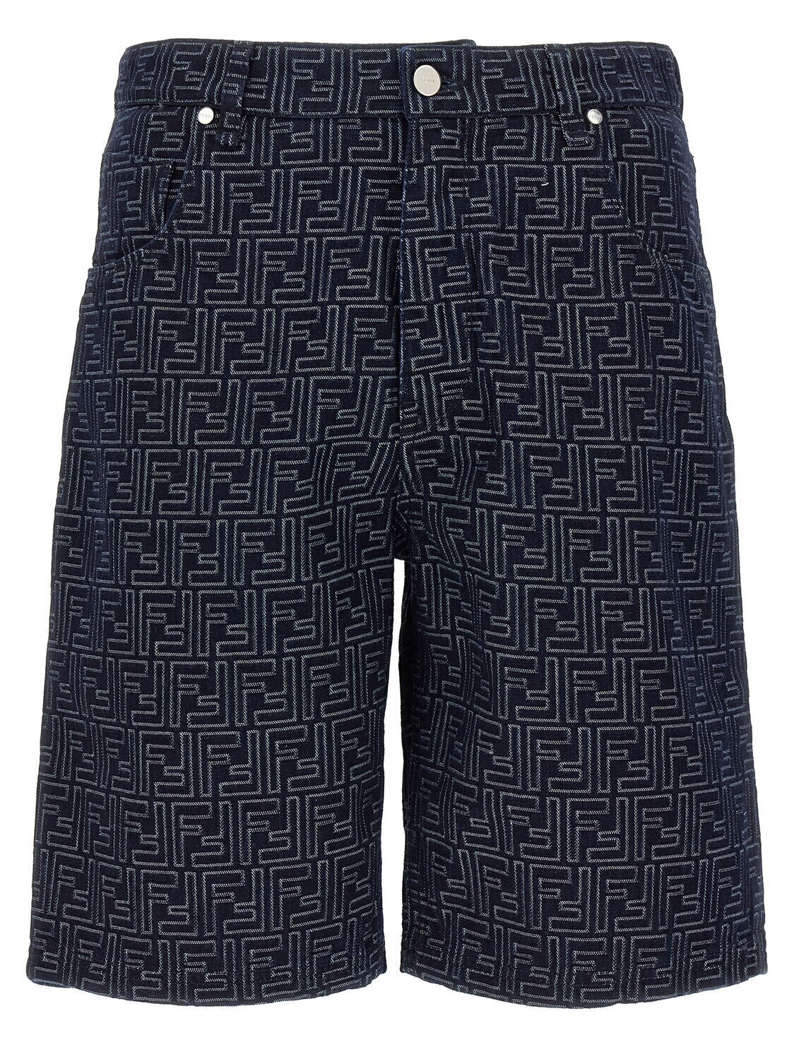 Бермуда-джинсы Jacquard FF FENDI, синий
Бермуда-джинсы Jacquard FF FENDI, синий