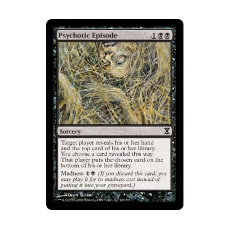 CCG Психотический эпизод (С), MTG - Time Spiral
CCG Психотический эпизод (С), MTG - Time Spiral