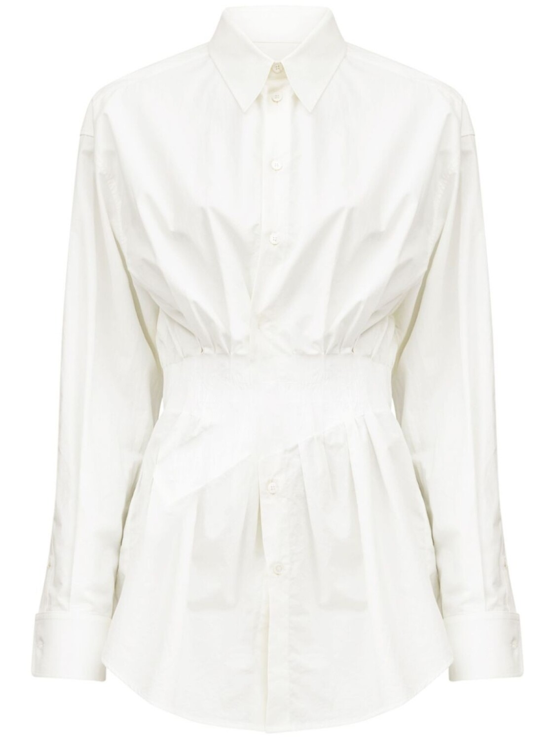 Рубашка на пуговицах MM6 Maison Margiela, белый
Рубашка на пуговицах MM6 Maison Margiela, белый