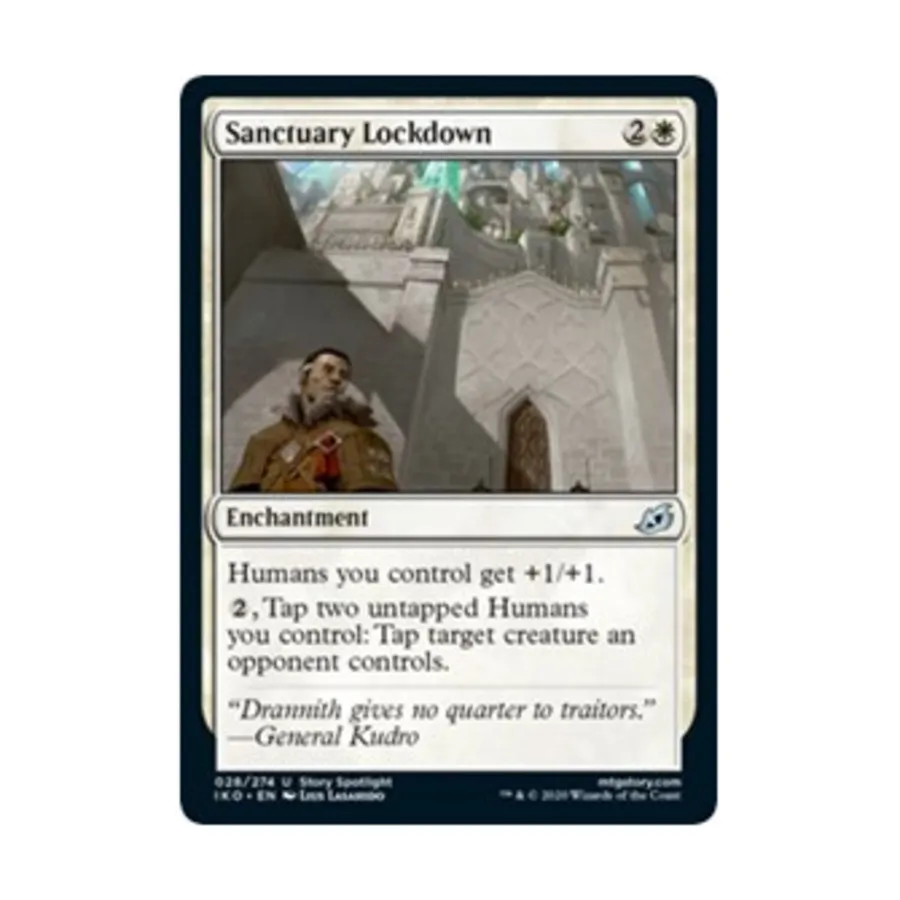 CCG Блокировка святилища (U), MTG - Ikoria - Lair of Behemoths
CCG Блокировка святилища (U), MTG - Ikoria - Lair of Behemoths